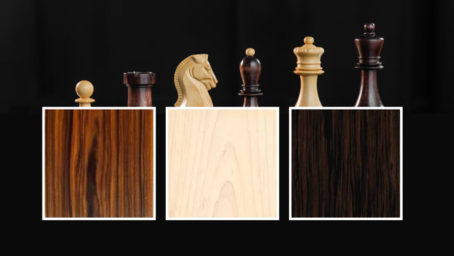 Wooden Materials Use in Chess Sets